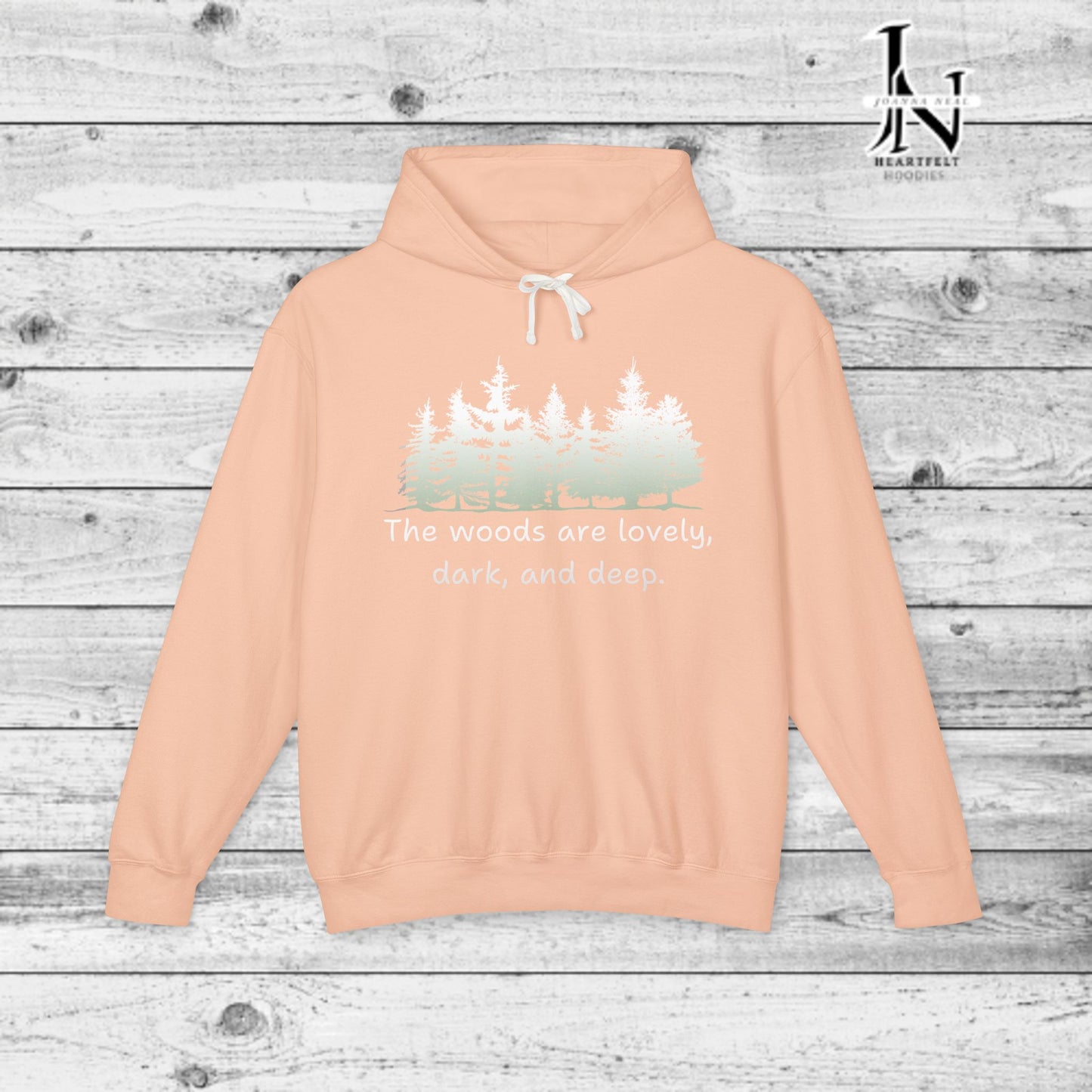 "Stopping by Woods" Hoodie – A Cozy Gift for Poetry Lovers