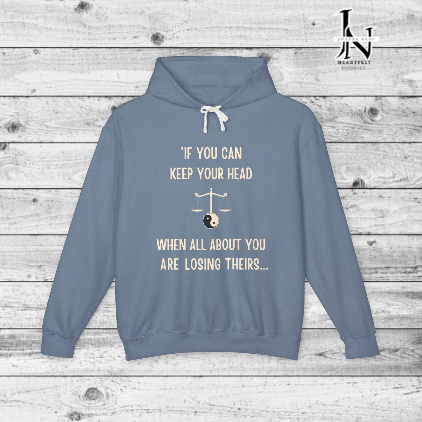 Treat someone this christmas and Step into timeless wisdom with our Poetry clothing line with this incredible Hoodie, inspired by Rudyard Kipling IF celebrated poem.