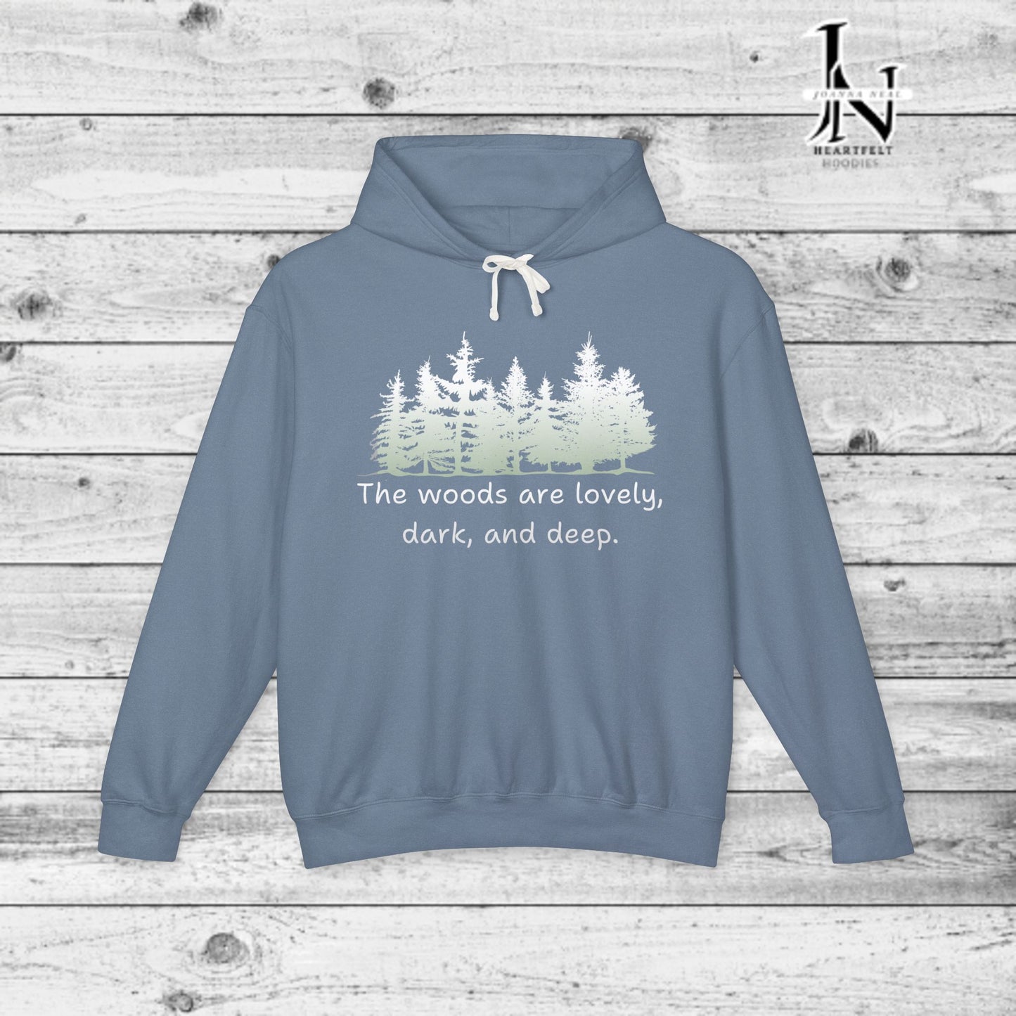 "Stopping by Woods" Hoodie – A Cozy Gift for Poetry Lovers