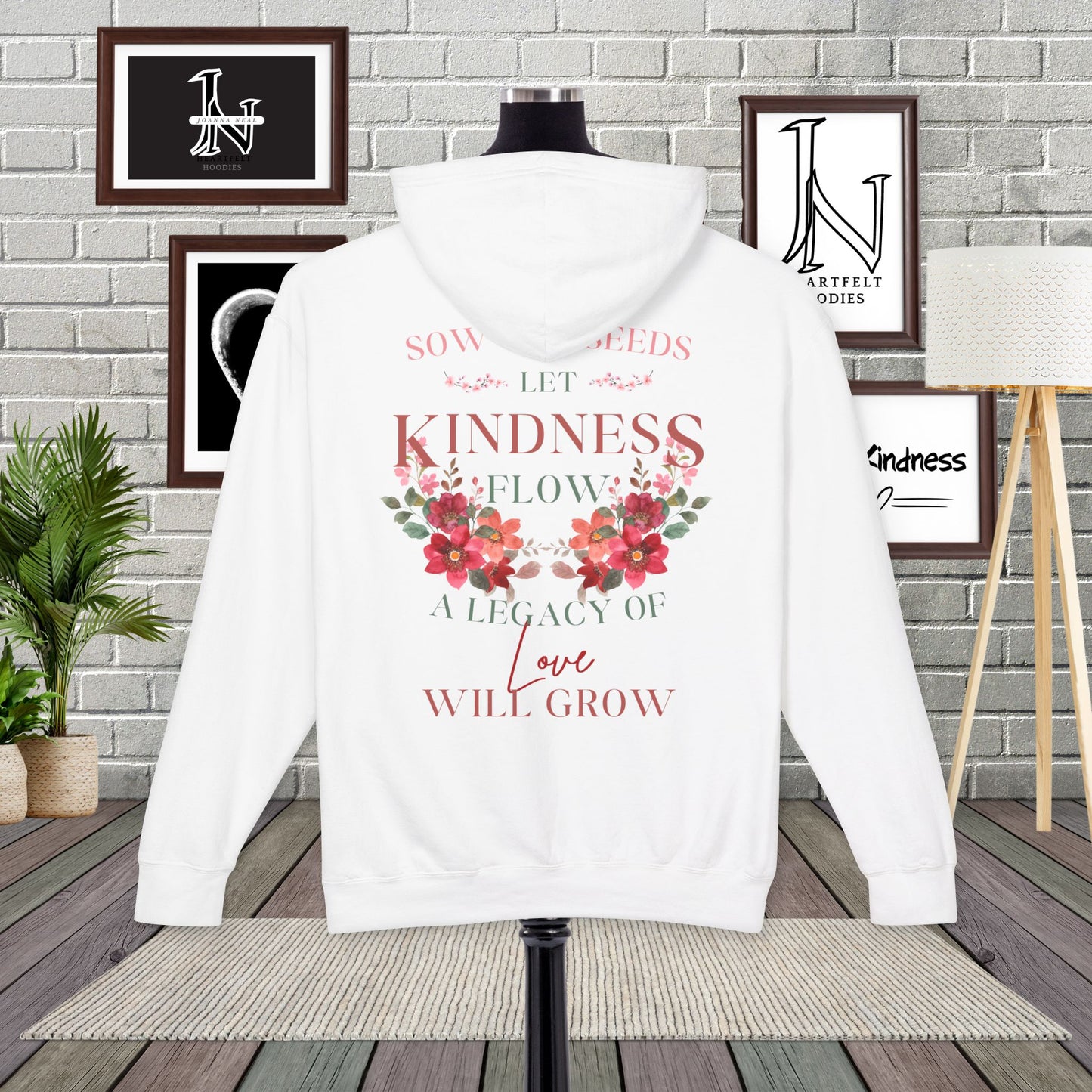 Be Kind Hooded Sweatshirt | Single Act of Kindness | Poems clothing