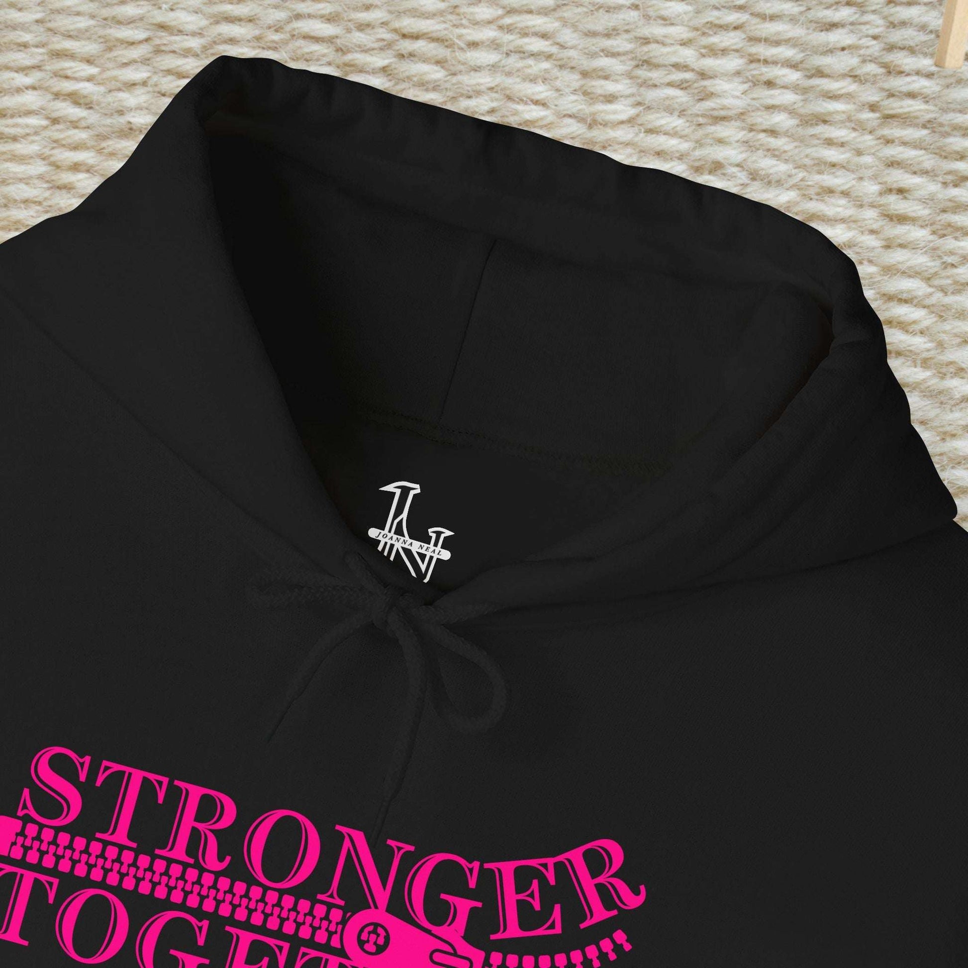 Dear Person Behind Me Hoodie - Together We Rise and Fight Against Breast Cancer