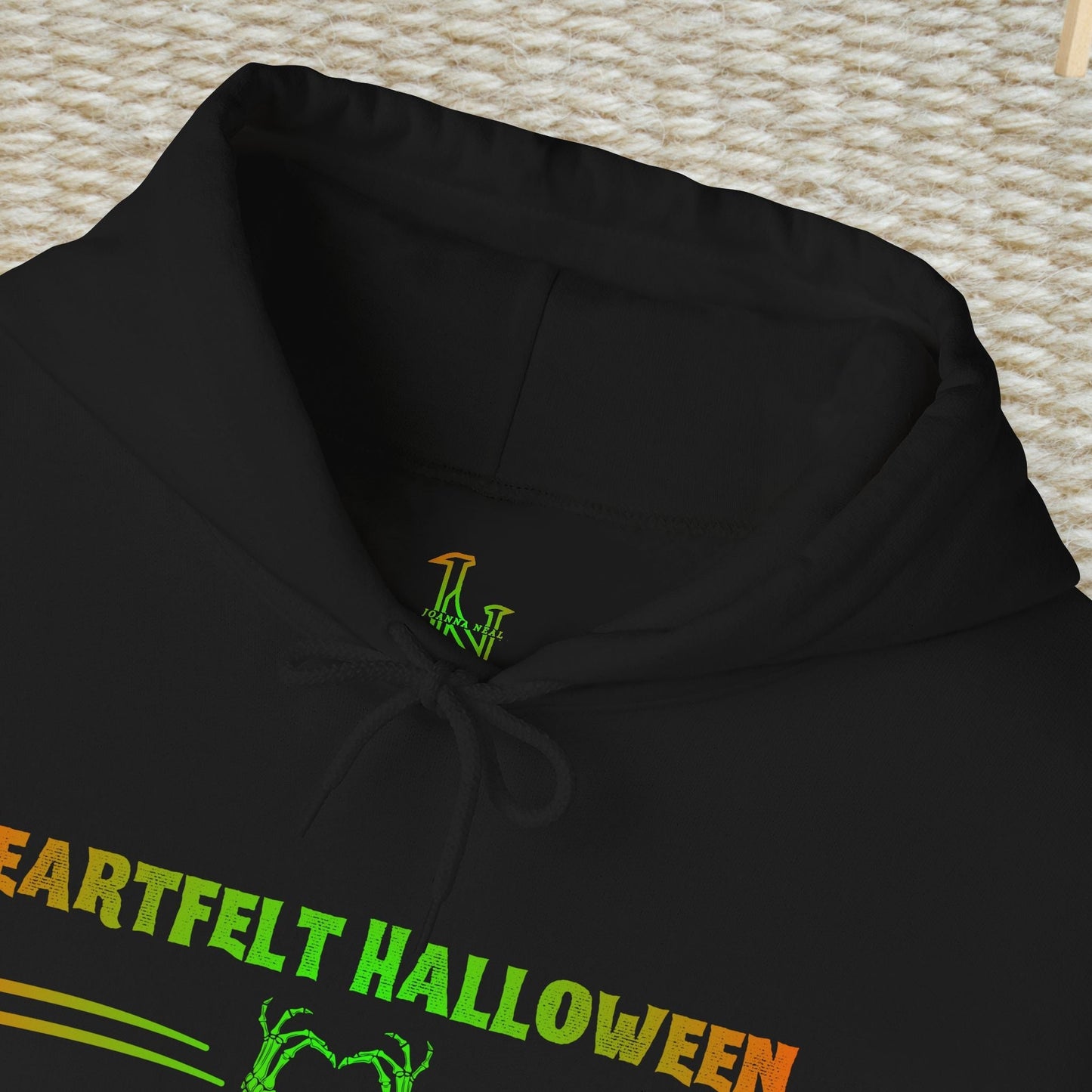 Embrace the spirit of Halloween with our cozy Dear Person Behind Me Hoodie  Designed to spread warmth kindness, Mental Health Awareness and a touch of seasonal magic