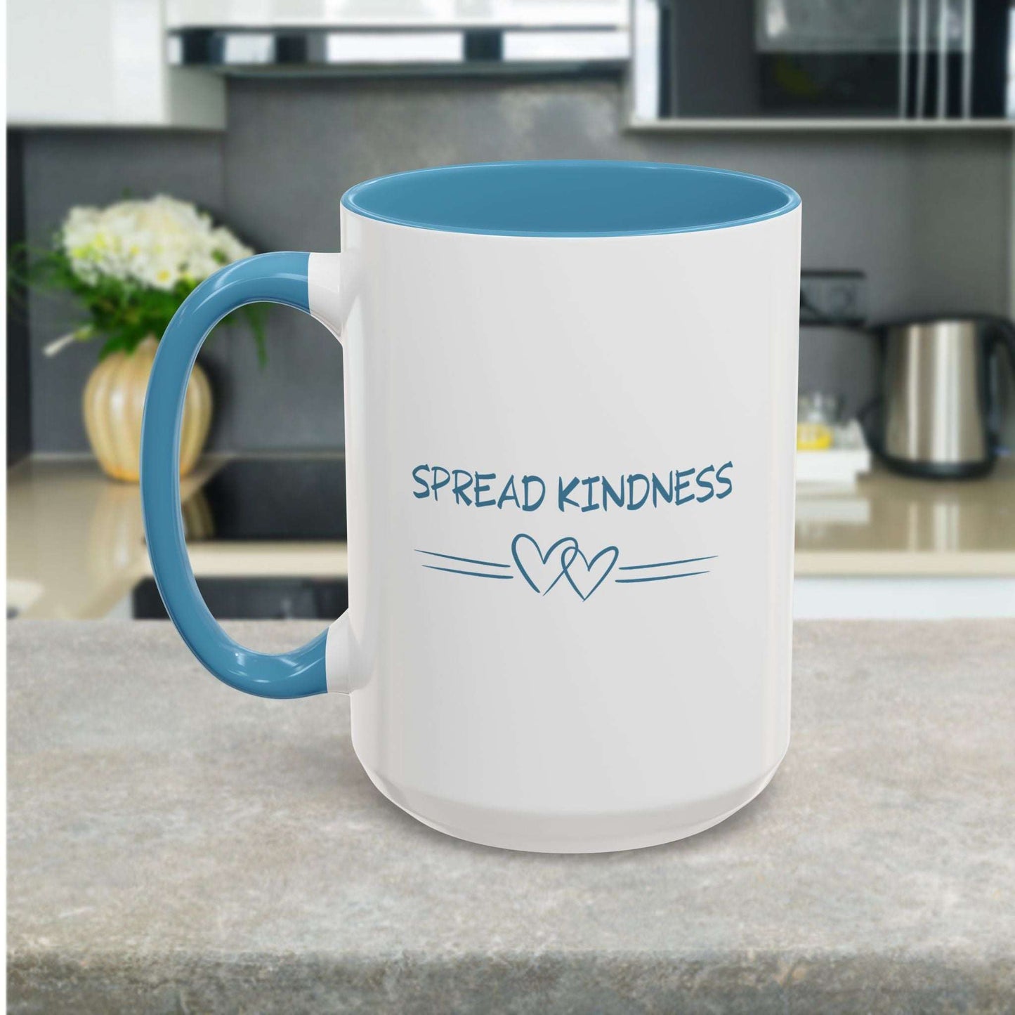 Your New Favorite Feel-Good Mug Start your mornings with a little extra love and inspiration.Anxiety can feel overwhelming, Ceramic Coffee Mug carries a kind message