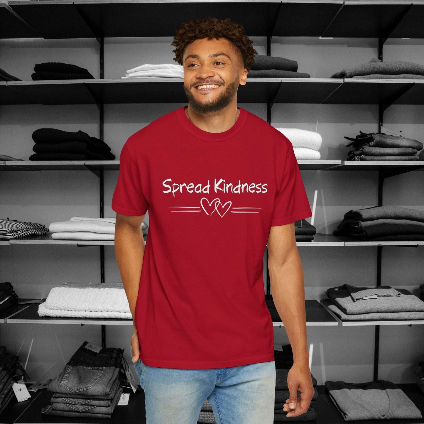 Anxiety can feel overwelming but this Dear Person Behind Me shirt - You're Stronger Than Your Anxiety reminds you that you are strong. premium t shirt Comfort Colors