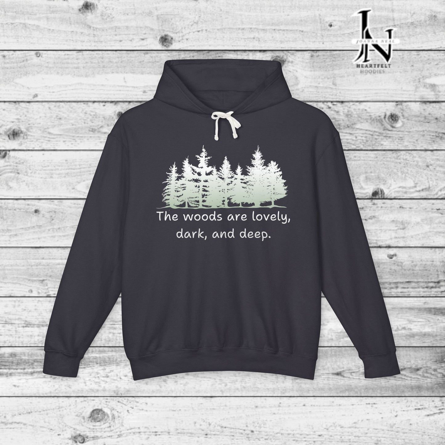 "Stopping by Woods" Hoodie – A Cozy Gift for Poetry Lovers