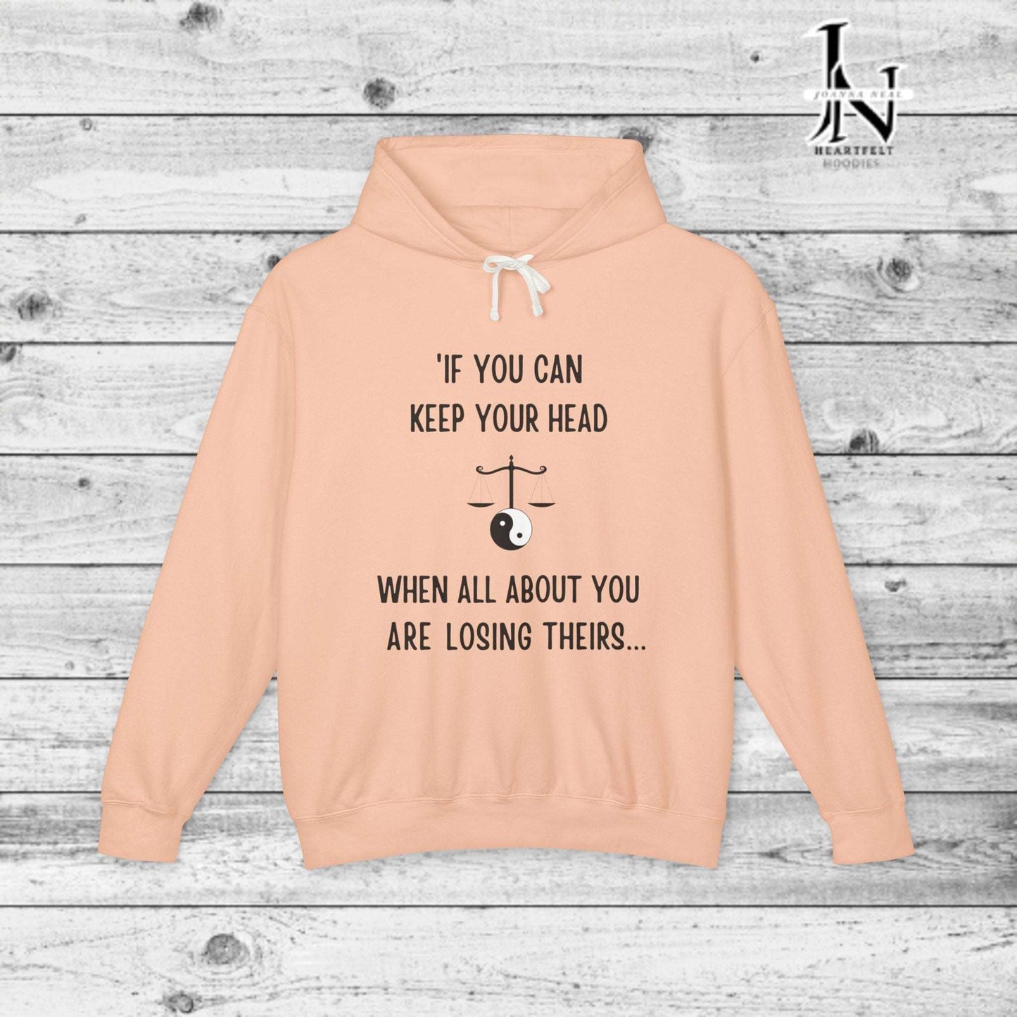 Treat someone this christmas and Step into timeless wisdom with our Poetry clothing line with this incredible Hoodie, inspired by Rudyard Kipling IF celebrated poem.