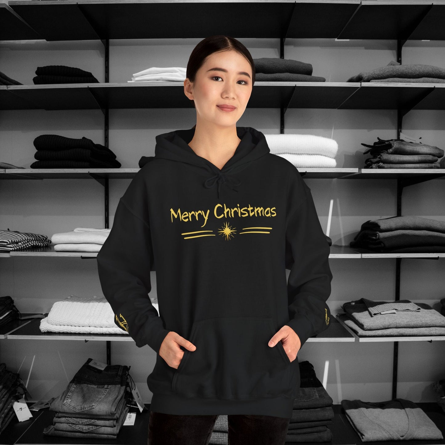 Dear Person Behind Me Hoodie, Let's Be Jolly Together | Be Kind Ugly Christmas Sweater