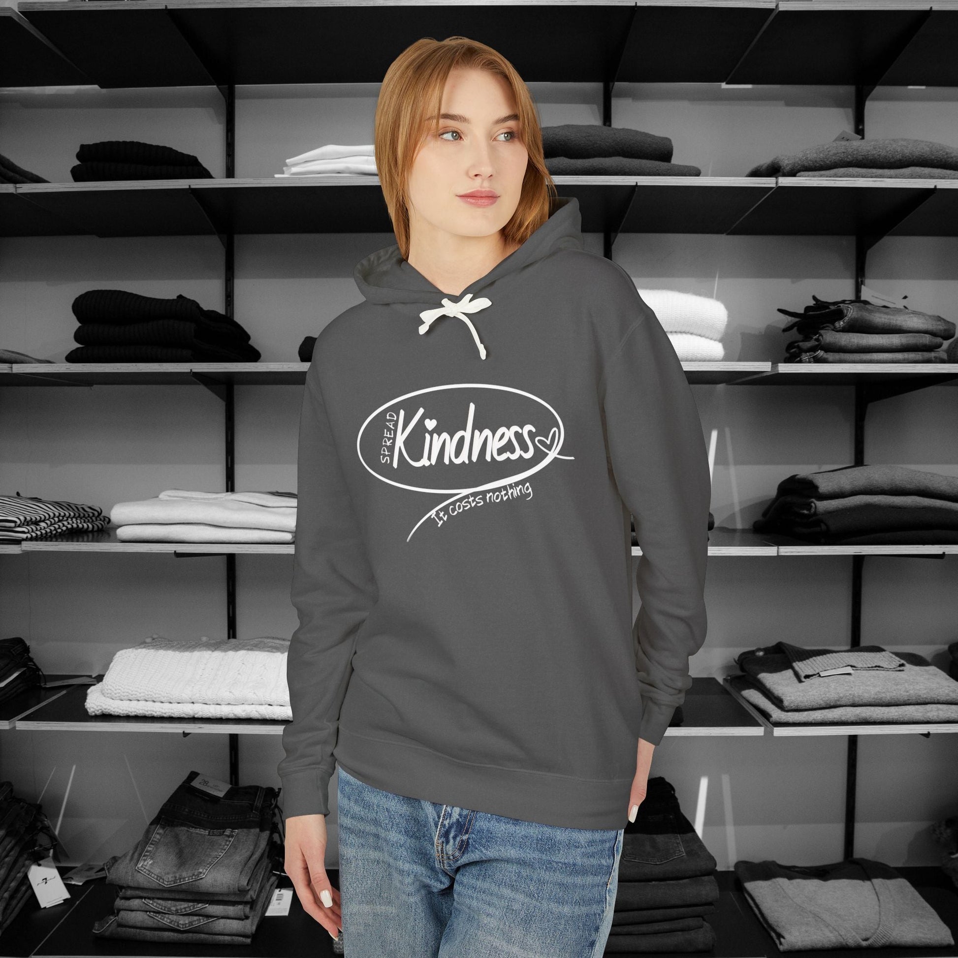 Our "Dear Person Behind Me Hoodie - You're not alone – a heartwarming message designed with love & care,  Dear person behind me hoodie spreads kindness to stangers. 