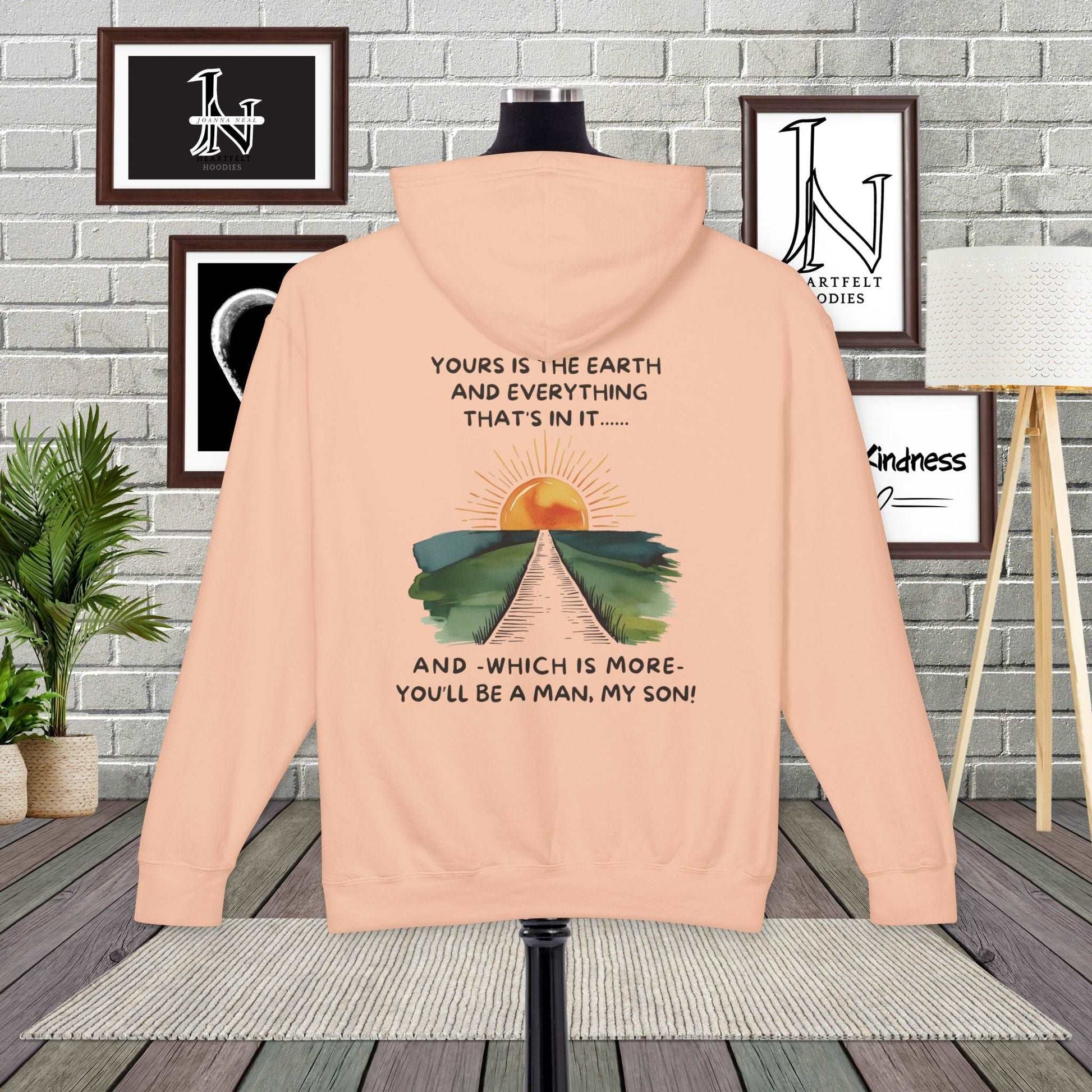 Treat someone this christmas and Step into timeless wisdom with our Poetry clothing line with this incredible Hoodie, inspired by Rudyard Kipling IF celebrated poem.