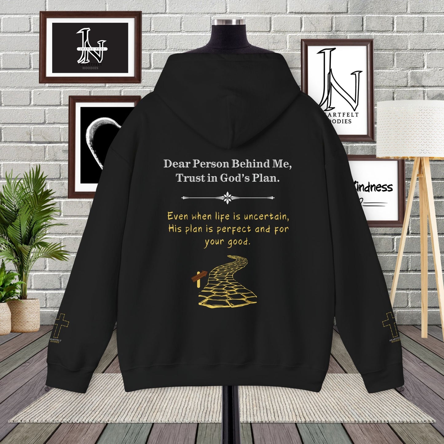 Dear Person Behind Me Hoodie, Trust in God’s Plan - Even when life is uncertain, His plan is perfect and for your good. This Christian must have hoodie radiates reassurance