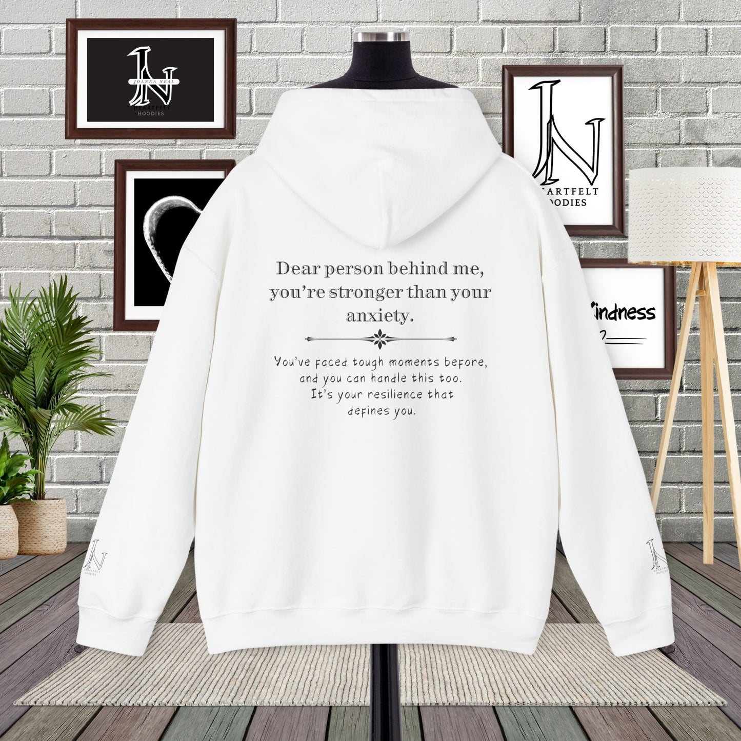 Dear Person Behind Me Hoodie – You're Stronger Than Your Anxiety | Be Kind