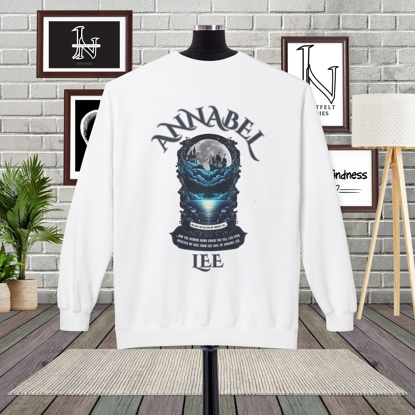 Poetry Clothing - Annabel Lee Gothic Sea Sweatshirt – Eternal Love